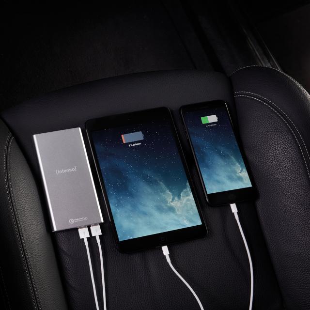 Powerbank Intenso Q10000 (srebrny)