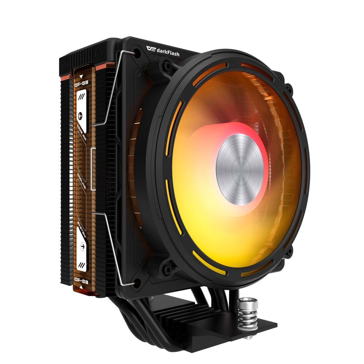 Chłodzenie Darkflash E400 ARGB Czarny