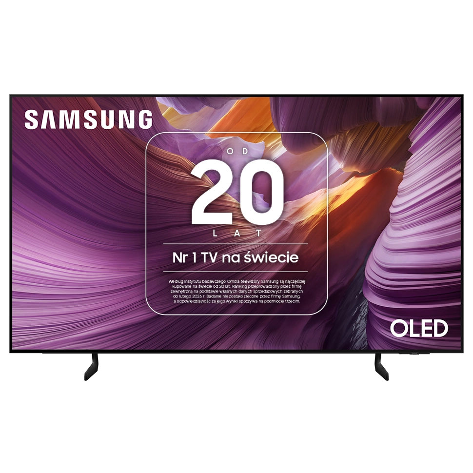 Telewizor Samsung QE55S84FAU 55" OLED 4K 120Hz Vision AI Tizen Dolby Atmos HDMI 2.1 DVB-T2