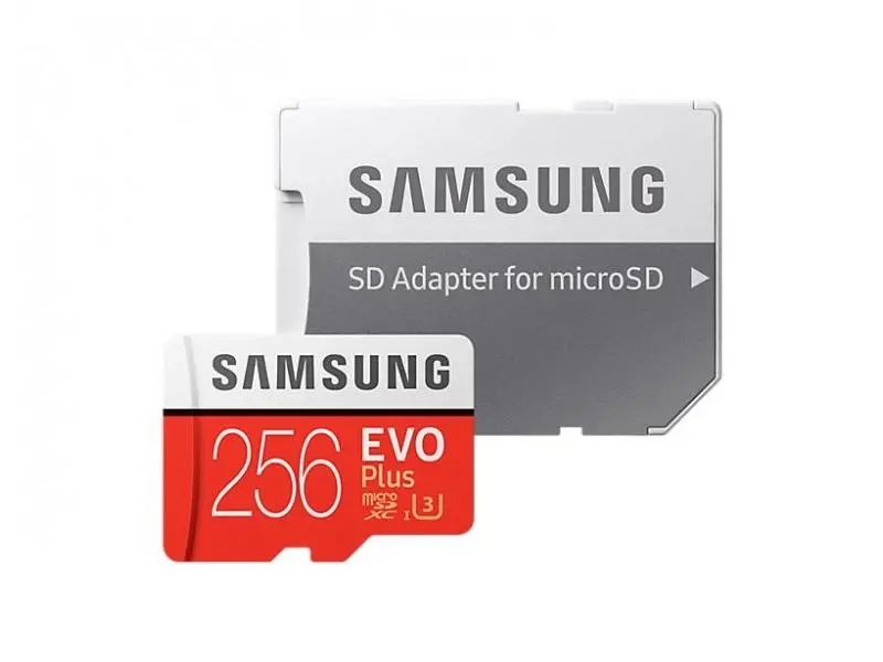 Karta pamięci Samsung microSDXC EVO Plus 256GB 100 MB/s Class 10