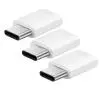 Adapter Samsung EE-GN930KW USB-C na micro USB 3-pak