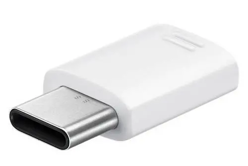 Adapter Samsung EE-GN930KW USB-C na micro USB 3-pak