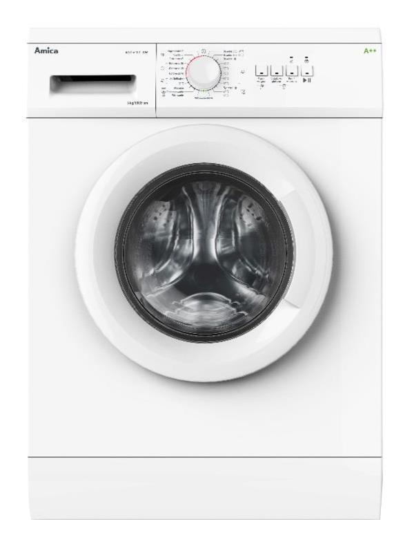 Pralka Amica DAWD 6102 LCW - slim 47cm