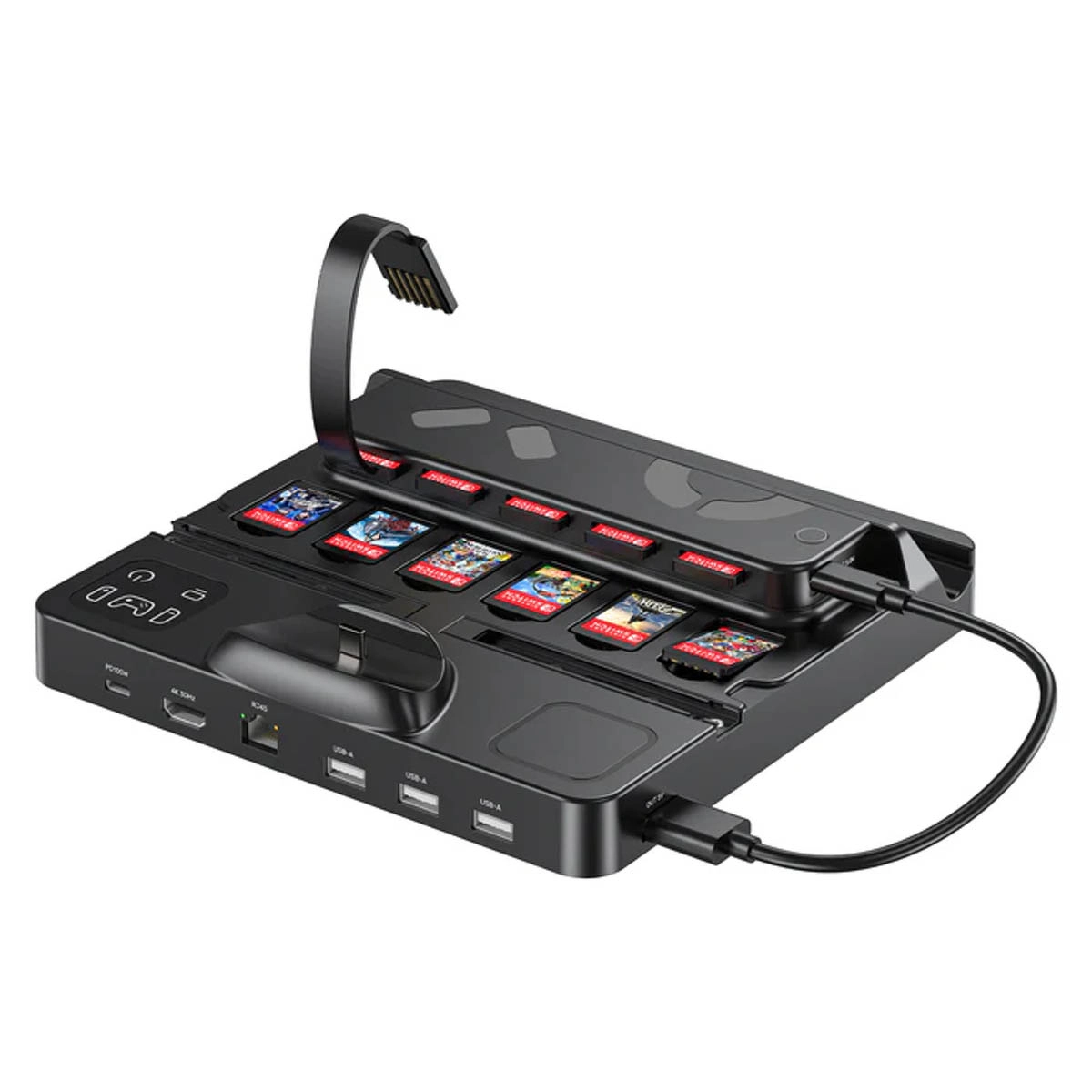 Stacja dokująca Unitek G1005ABK01 Switch Charging Station with Game Card Reader