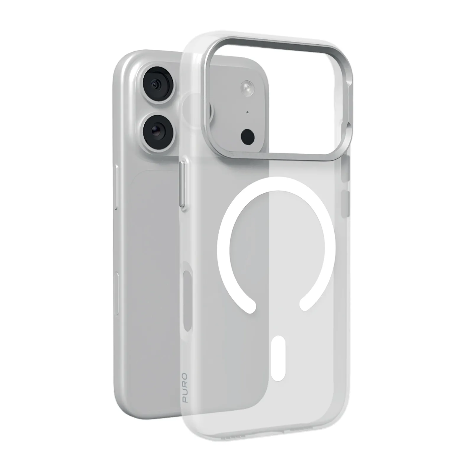 Etui Puro LIGHTFEEL do iPhone 17 Pro Biały