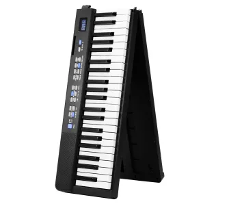 Pianino cyfrowe Musicmate MM-P8 FoldMaster składane Czarny