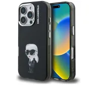 Karl Lagerfeld IML Aquarelle Karl & Logo MagSafe do iPhone 16 Pro Czarny