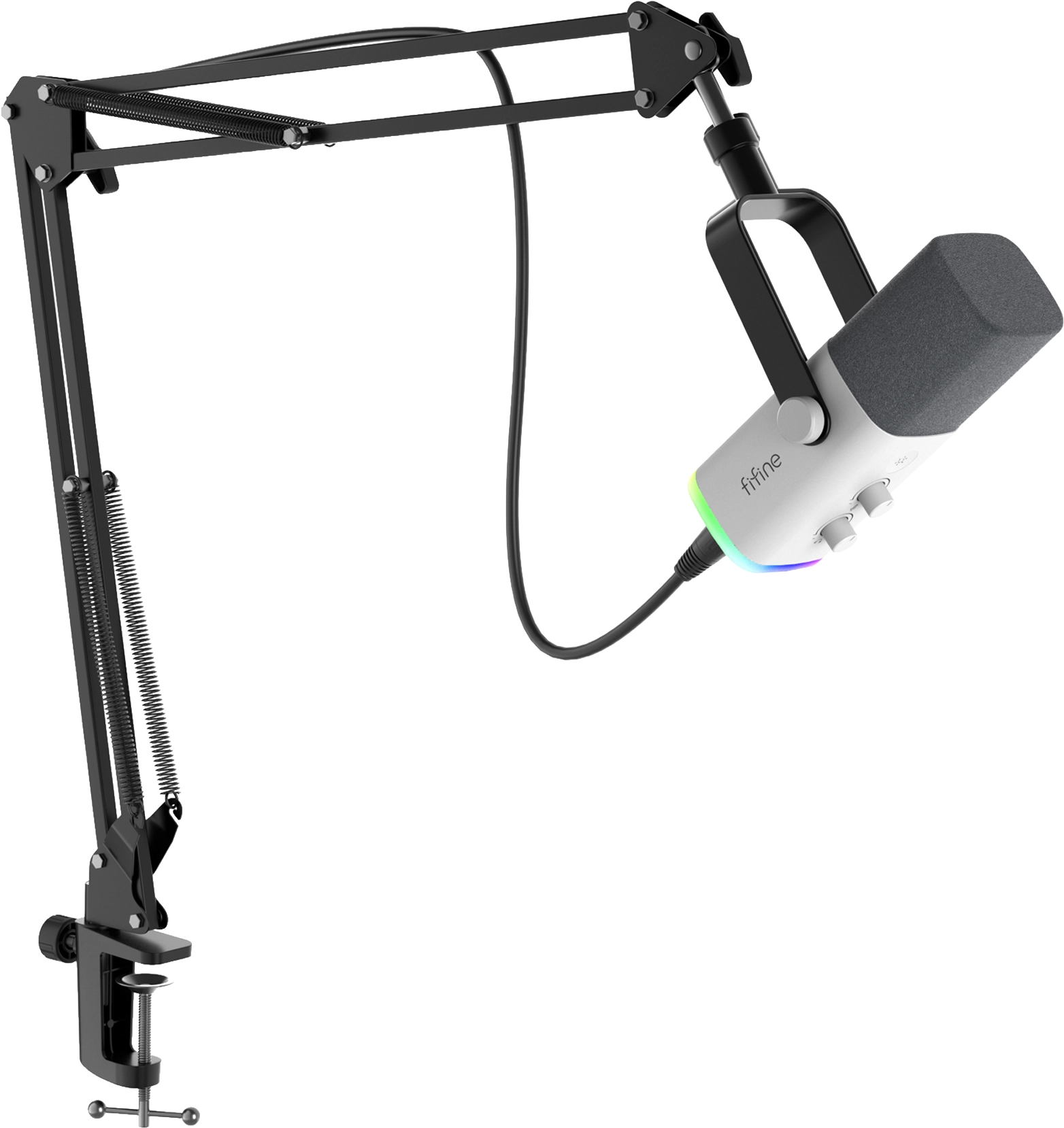 Mikrofon Fifine AM8TW Przewodowy Dynamiczny Biały