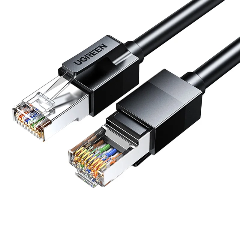 Kabel sieciowy UGREEN NW316 Cat.6 F/UTP 8m Czarny