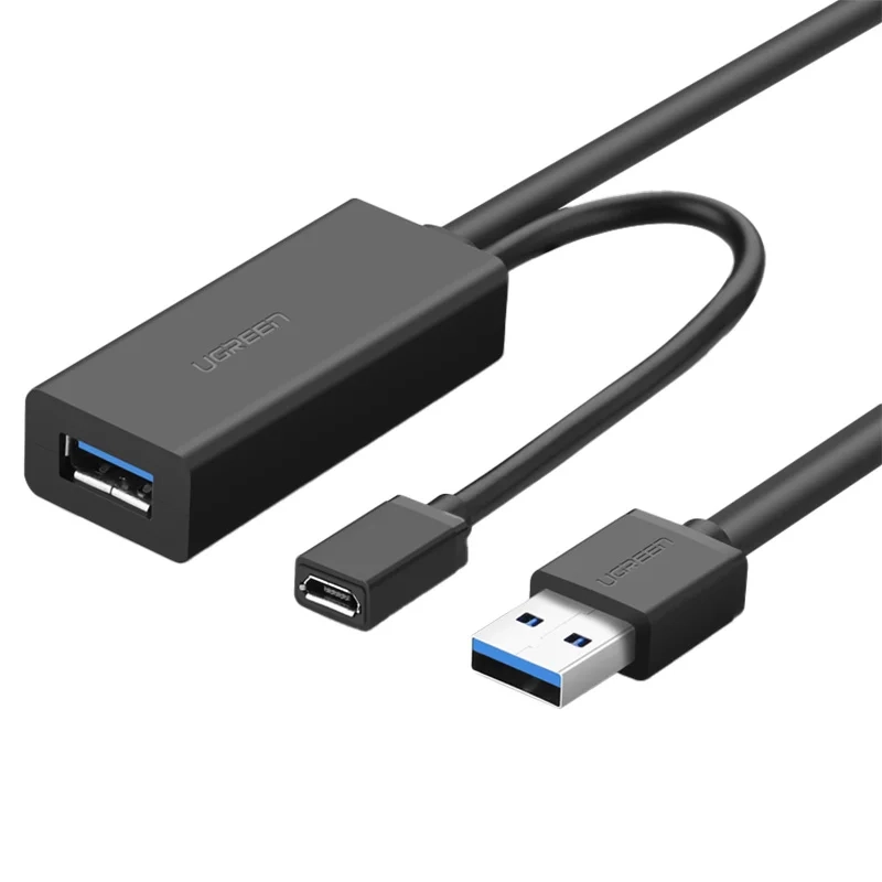 Przedłużacz UGREEN US175 USB 3.0 10m Czarny