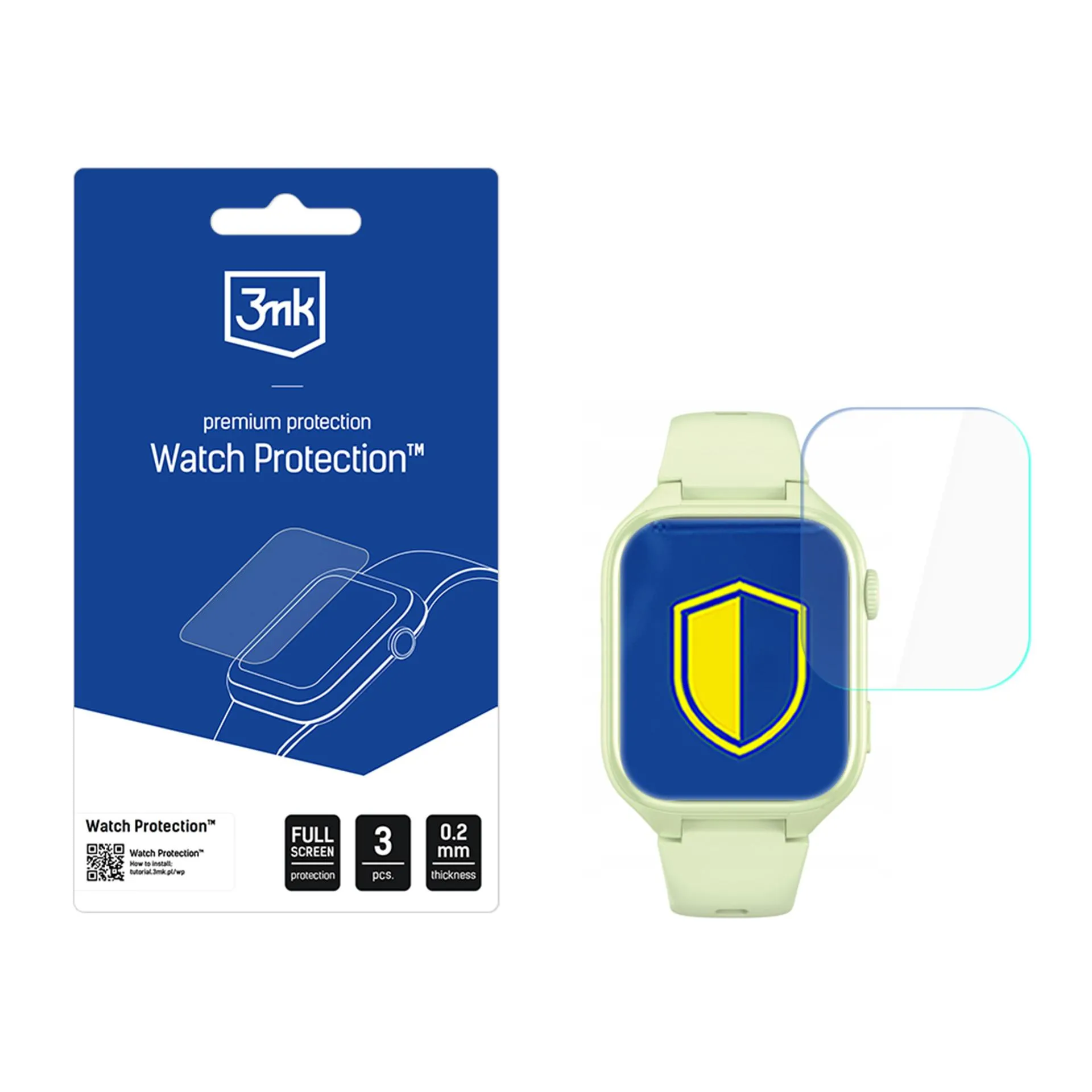 Folia ochronna 3mk Watch Protection ARC do STELIO Junior 4G/ Junior Pro AI 4G