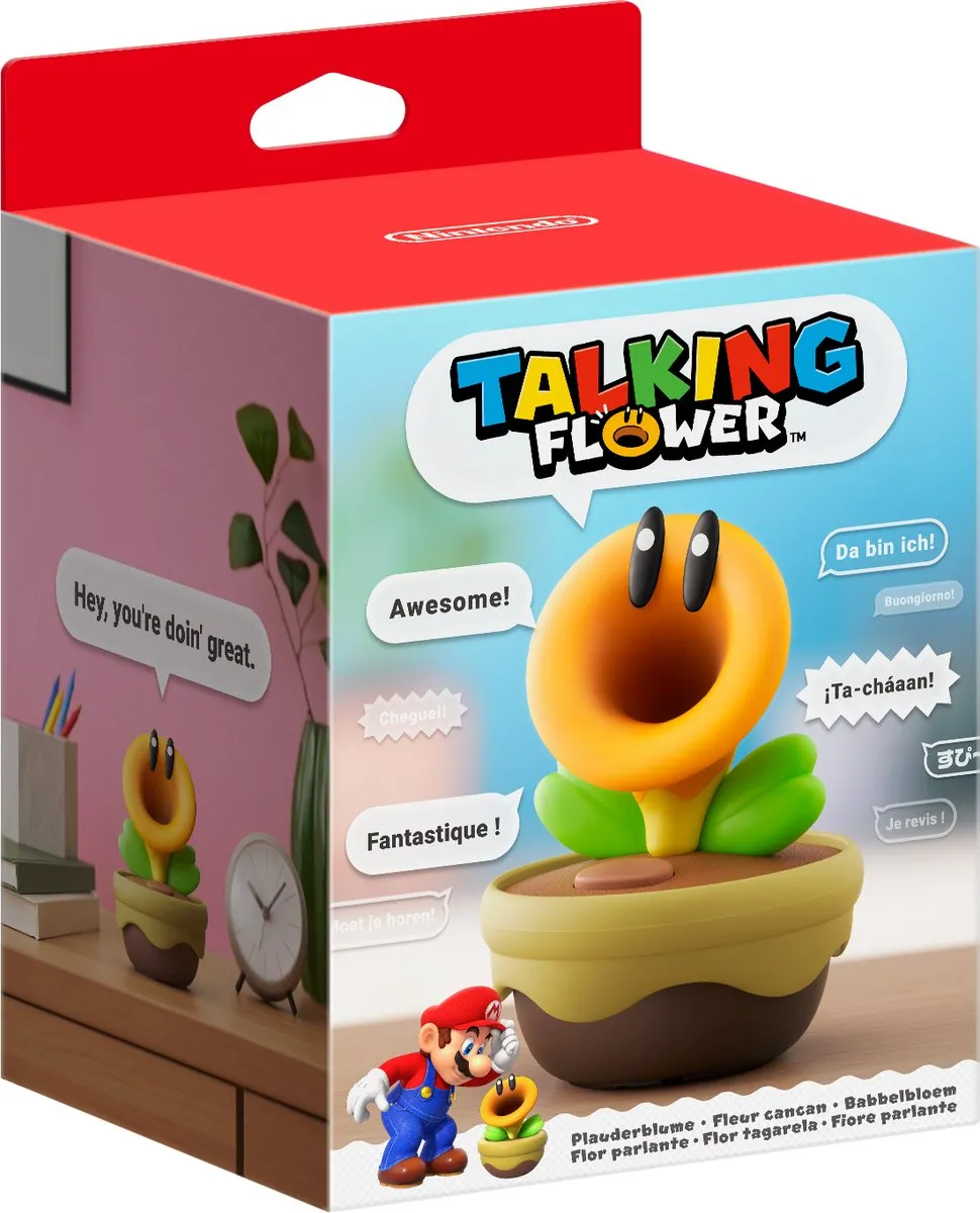 Figurka Nintendo Super Mario Bros. Wonder Talking Flower