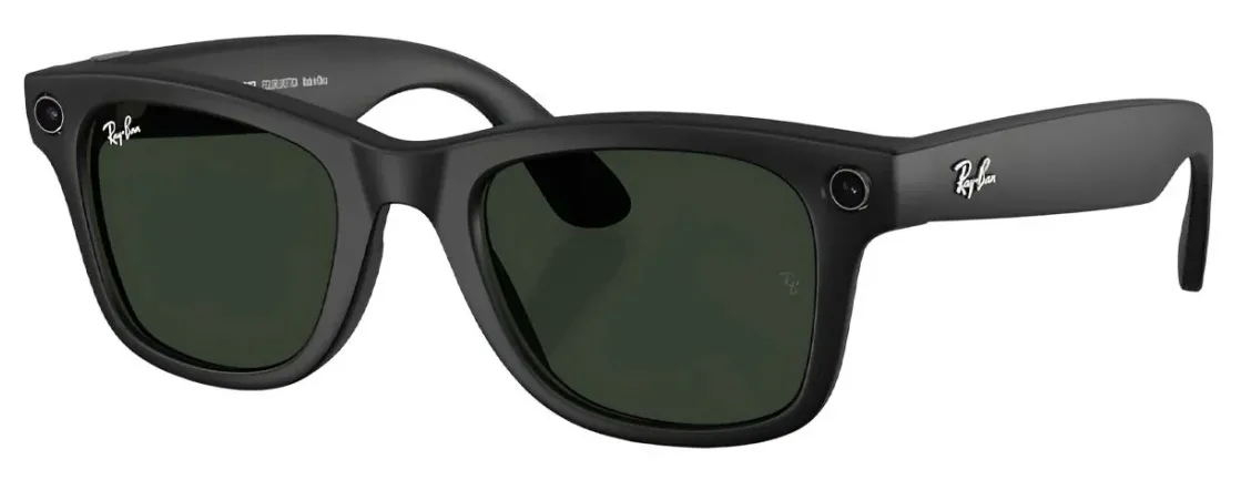 Okulary AR Ray-Ban Meta Wayfarer RW4006 Matte Black