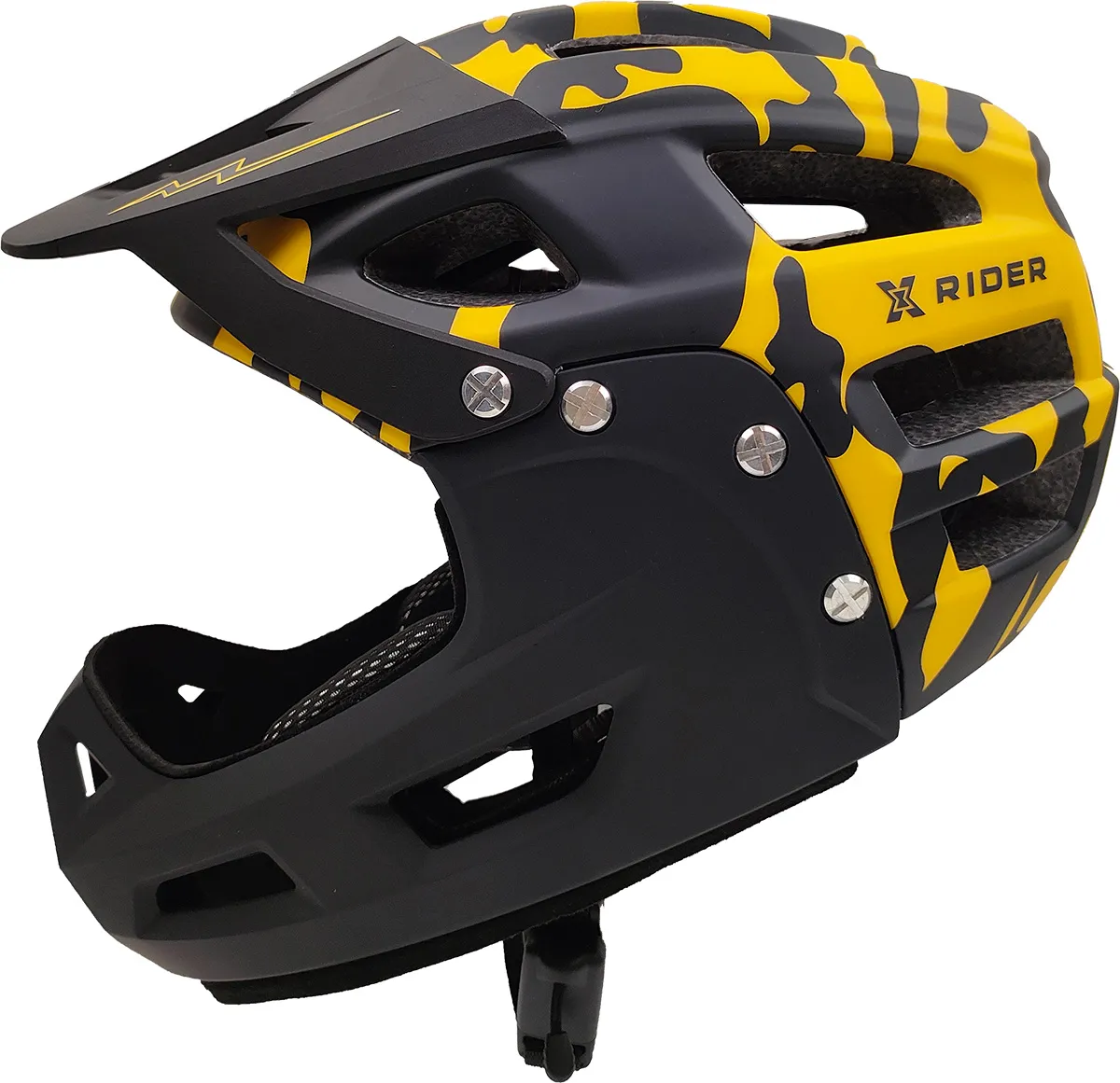 Kask XRIDER XRFH003L L Czarno-żółty