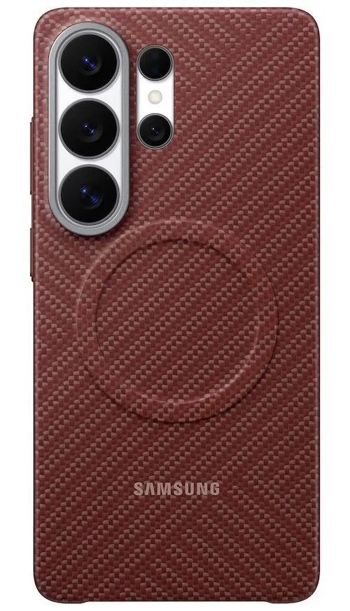 Etui Samsung Carbon Magnet do Galaxy S26 Ultra Czerwony