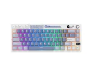 Royal Kludge RK-M65 Ocean Blue Cream Switch Biało-Niebieski