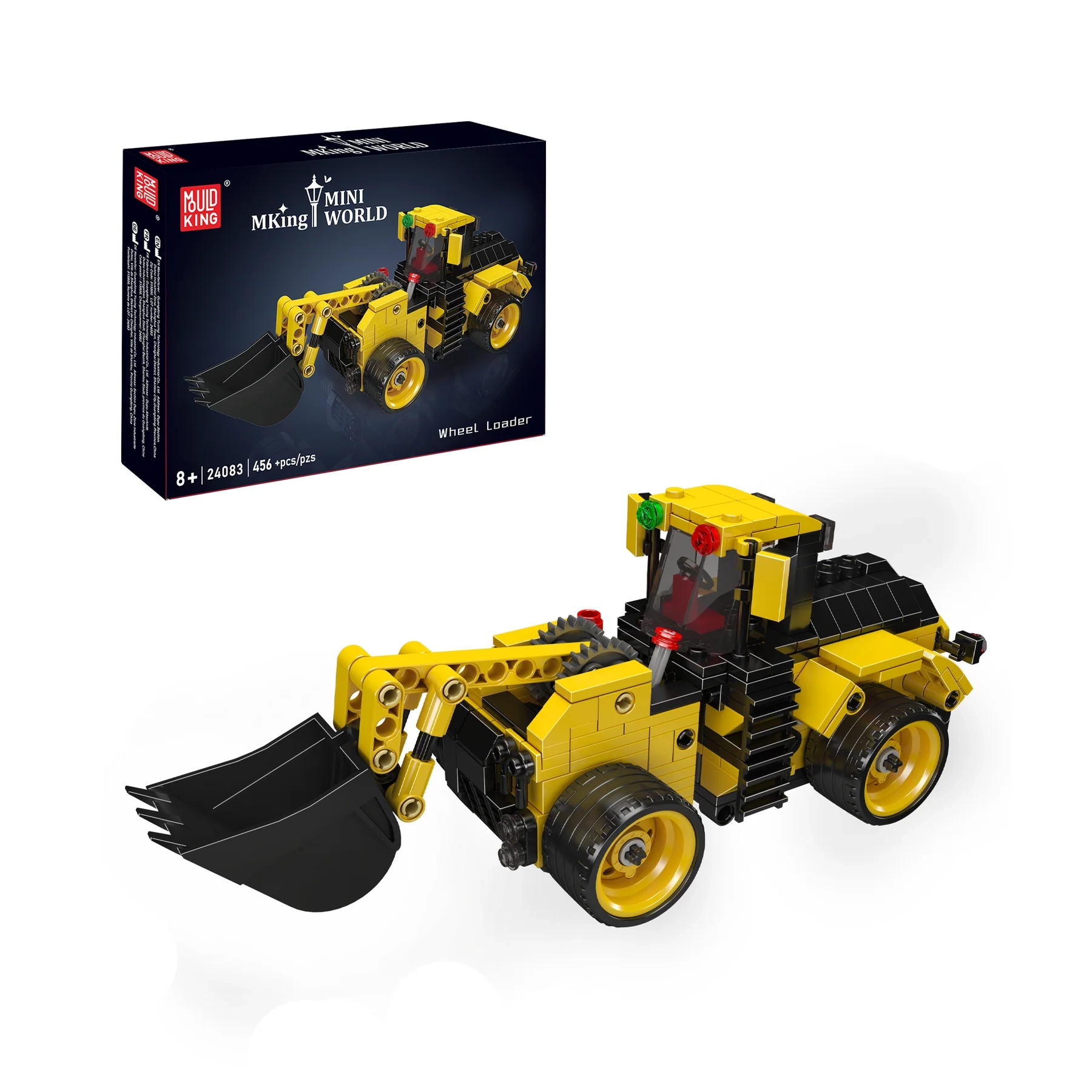 Klocki Mould King Wheel Loader Construction 24083 Zestaw klocków z 456 elementów