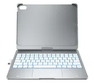Typecase Flexbook Touch z klawiaturą do iPad 11" (A16) 2025 / iPad 10.9" 2022 Srebrny