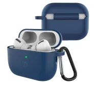 Bizon Case Headphone Silicone do AirPods Pro 3 Granatowy