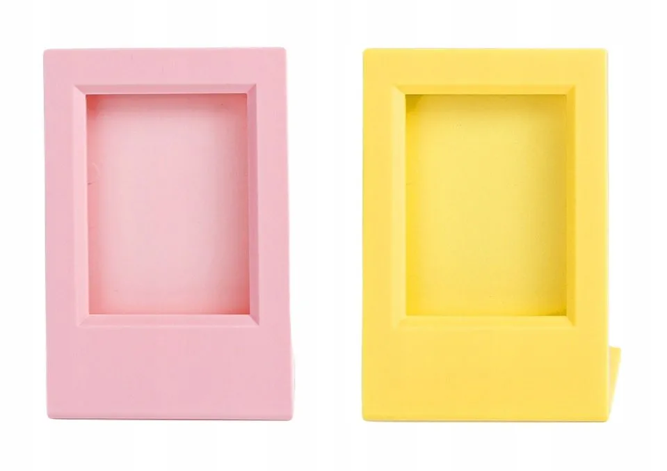 Ramka LoveInstant LI00323 2w1 Różowy Żółty 2 sztuki