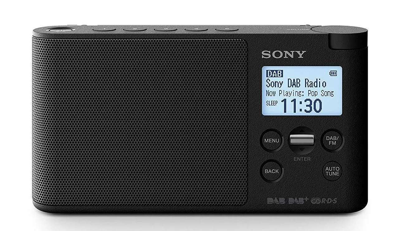 Radioodbiornik Sony XDR-S41D Radio FM DAB+ Czarny