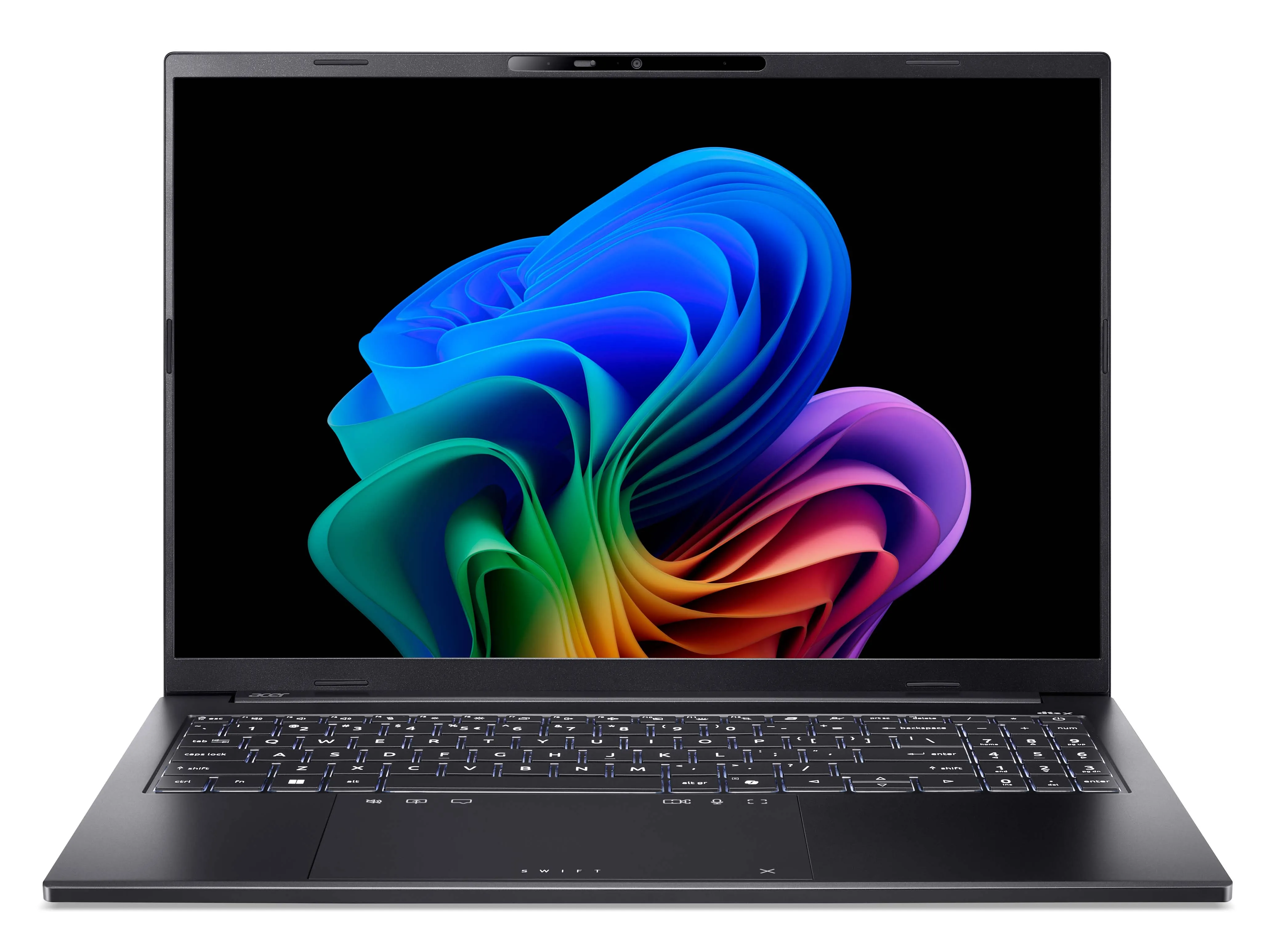 Laptop Acer Swift Go 16 AI SFG16-74 OLED 16" Core Ultra 7 256V 16GB RAM 1TB Dysk SSD Win11 Czarny Funkcje AI