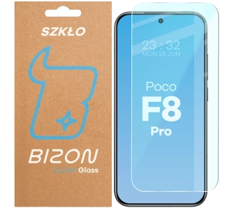 Szkło hartowane Bizon na ekran Glass Clear 2 do Xiaomi POCO F8 Pro