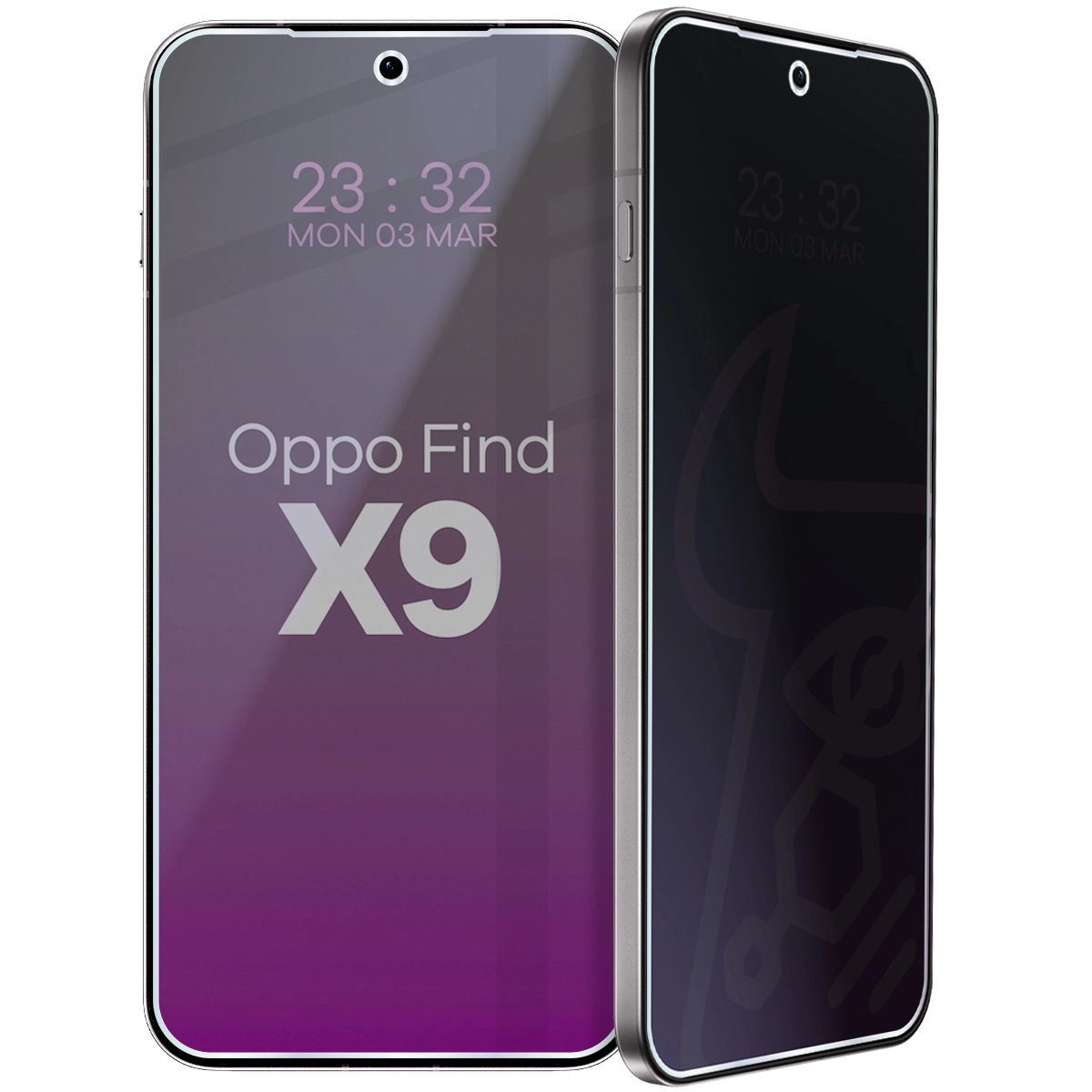 Szkło hybrydowe Bizon prywatyzujące Glass Mule Shadow do Oppo Find X9