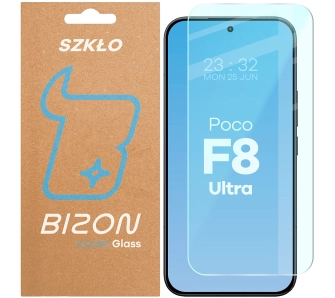 Szkło hartowane Bizon na ekran Glass Clear 2 do Xiaomi POCO F8 Ultra