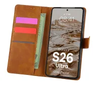 Bizon Pocket do Galaxy S26 Ultra Brązowy