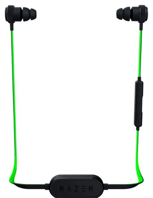 Słuchawki bezprzewodowe z mikrofonem Razer Hammerhead Bluetooth Douszne Zielony