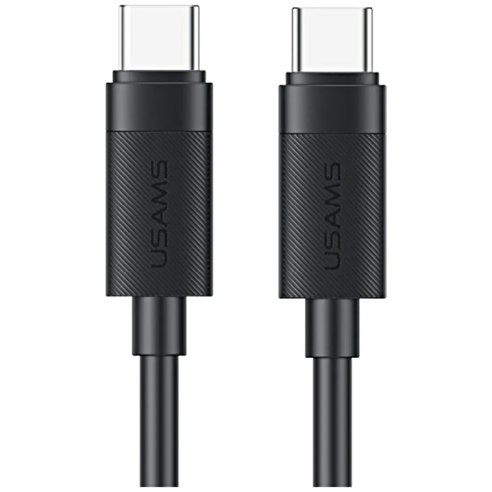 Kabel USAMS U94 USB-C do USB-C 60W 1m Czarny