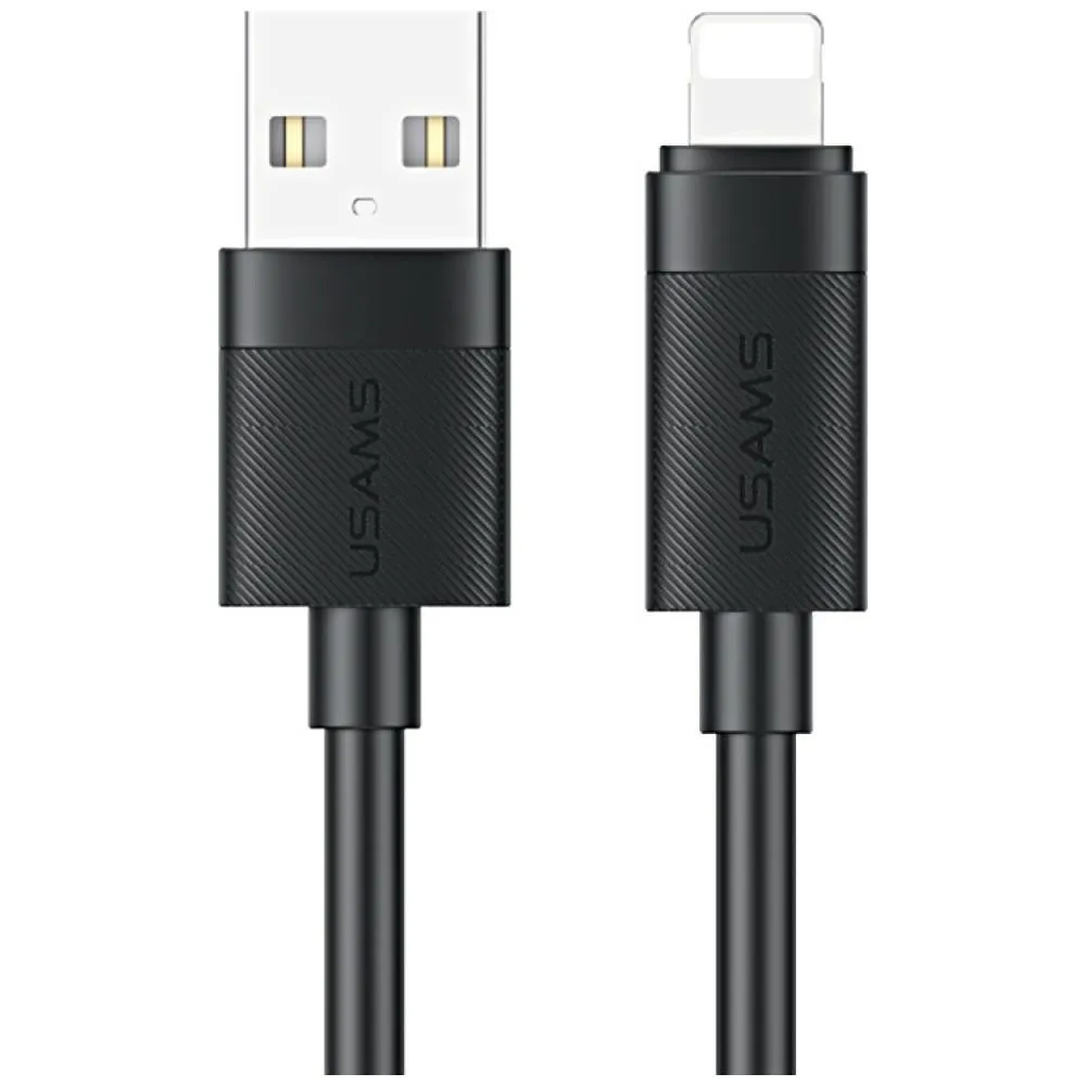 Kabel USAMS U94 Lightning do USB-A 12W 1m Czarny