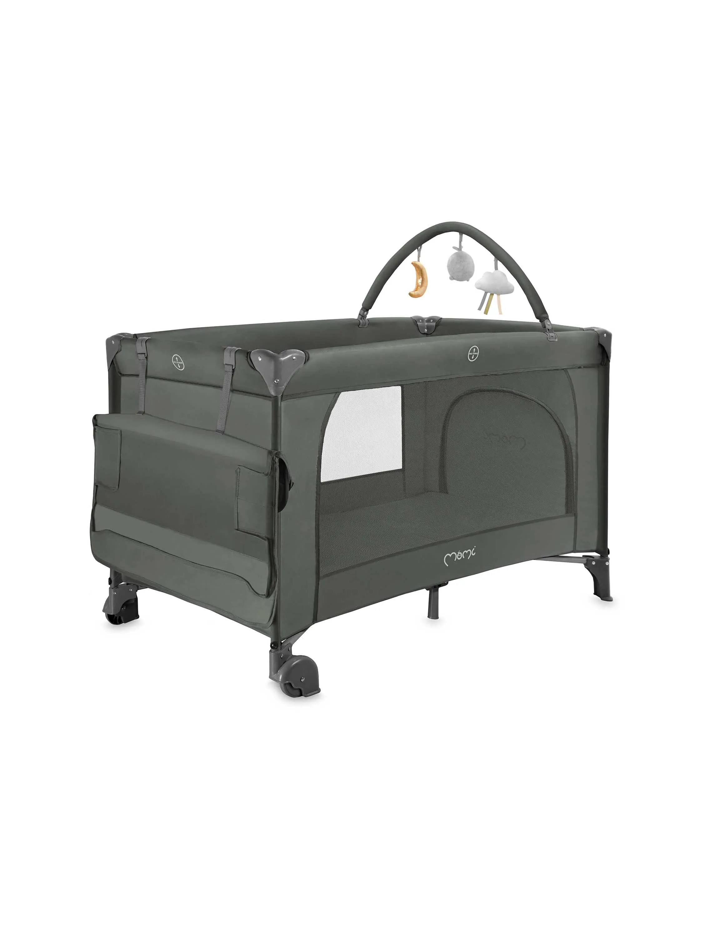 Łóżeczko turystyczne MoMi Belove Plus Zielony