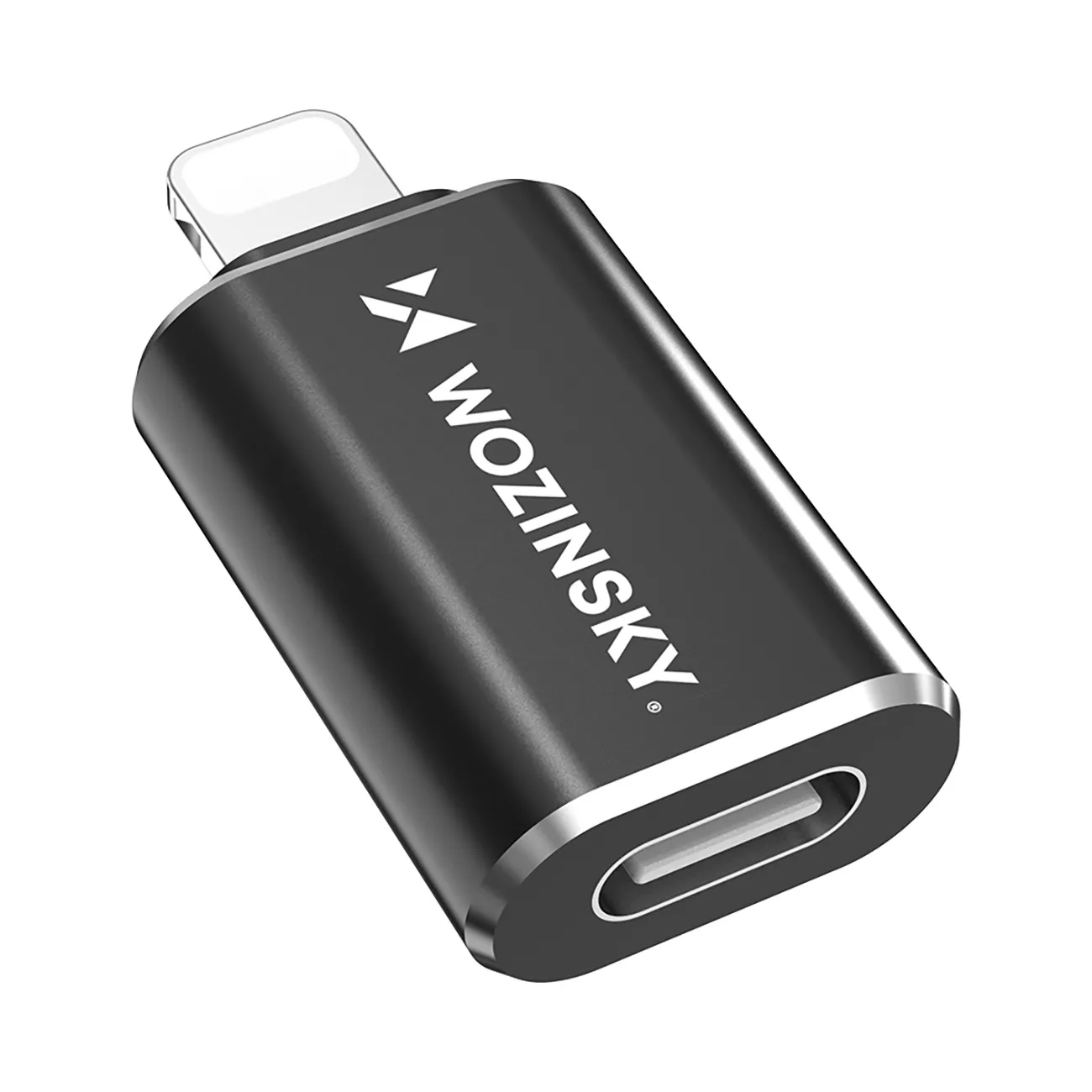 Adapter Wozinsky WALC-01 Lightning do USB-C Czarny