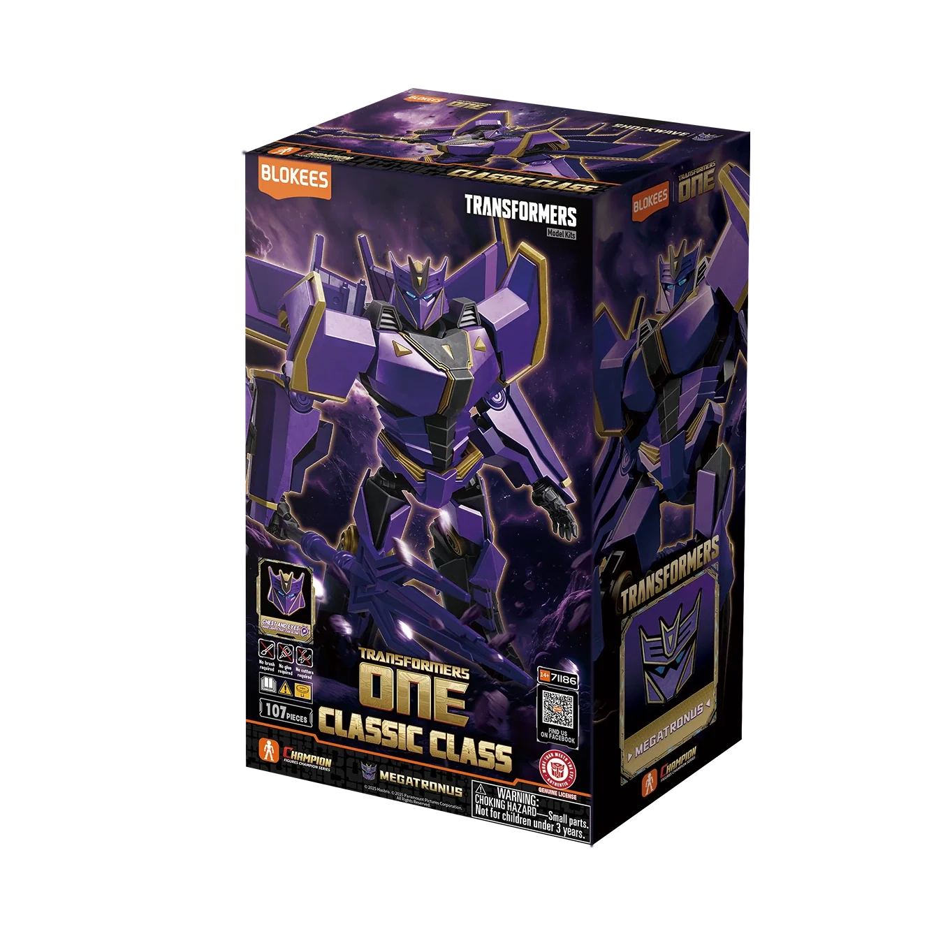 Model do składania Blokees Transformers Classic Class - Megatronus