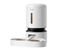 Petlibro z kamerą Granary 5l podwójna miska Biały