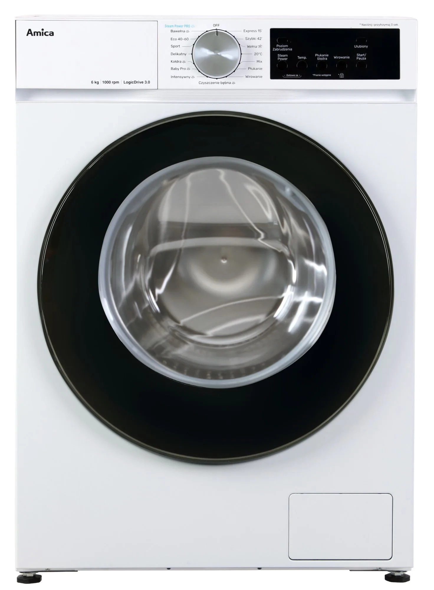 Pralka Amica EWA6S10ALISR3 6kg 1000obr/min