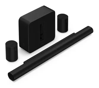 Soundbar Sonos ARC Ultra Wi-Fi Bluetooth AirPlay Dolby Atmos + Głośniki Sonos Era 100 + Subwoofer Sonos SUB 4 Czarny