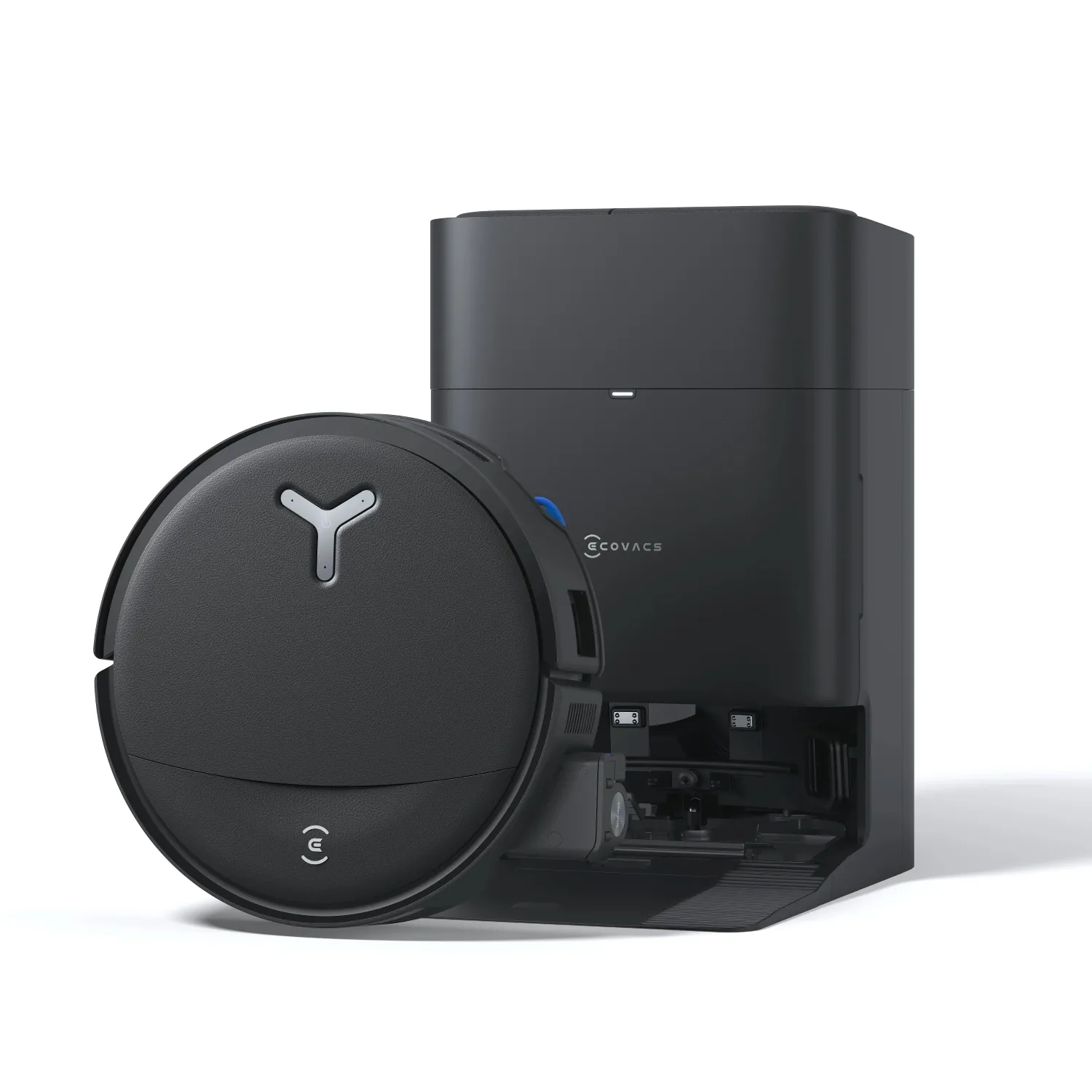 Ecovacs Deebot T80S Omni  Funkcja mopowania Stacja oczyszczająca Tworzenie mapy pomieszczenia 63dB