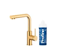 KFA Armatura Duero Pure Basic 6623-913-39 Jasne złoto Stal szlachetna