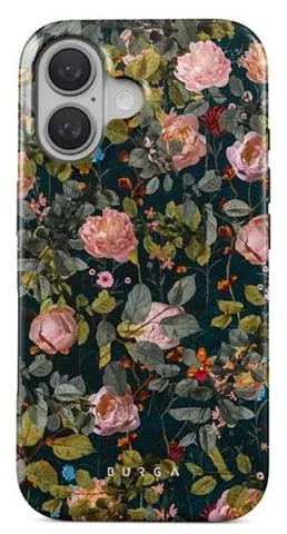 Etui Burga Bloomy Garden do iPhone 16 Plus Kolorowy