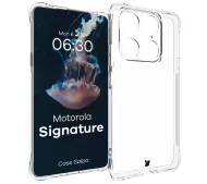 Bizon Case Salpa do Motorola Signature Przezroczysty