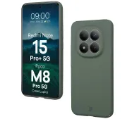 Bizon Case Łupka do Xiaomi Redmi Note 15 Pro Plus 5G / POCO M8 Pro 5G Zielony