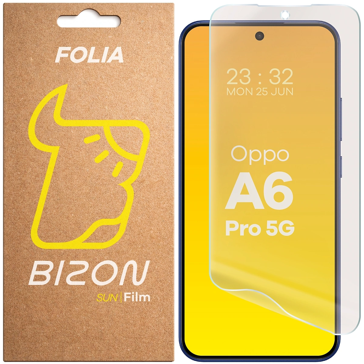 Folia ochronna Bizon matowa Film Sun do Oppo A6 Pro 5G