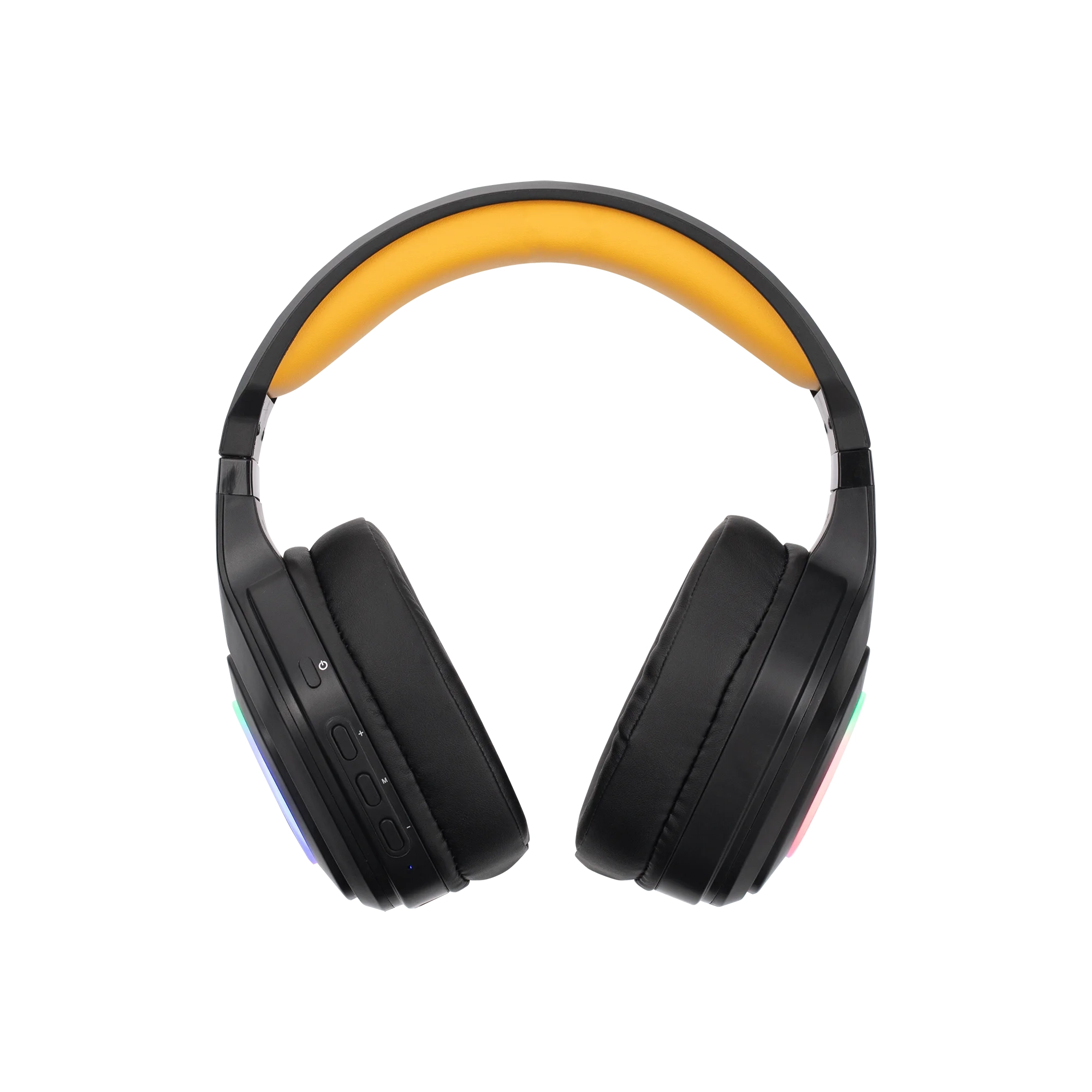 фото Наушники с микрофоном Marvo Pulz 80W Black/Yellow (HG9084W) 1