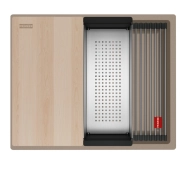 Franke Kanon KNG PRO 110-52 Granitowy Cappuccino