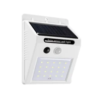 Lampa solarna Duwi Solar Sensor Wall Light 3W 200lm Biały