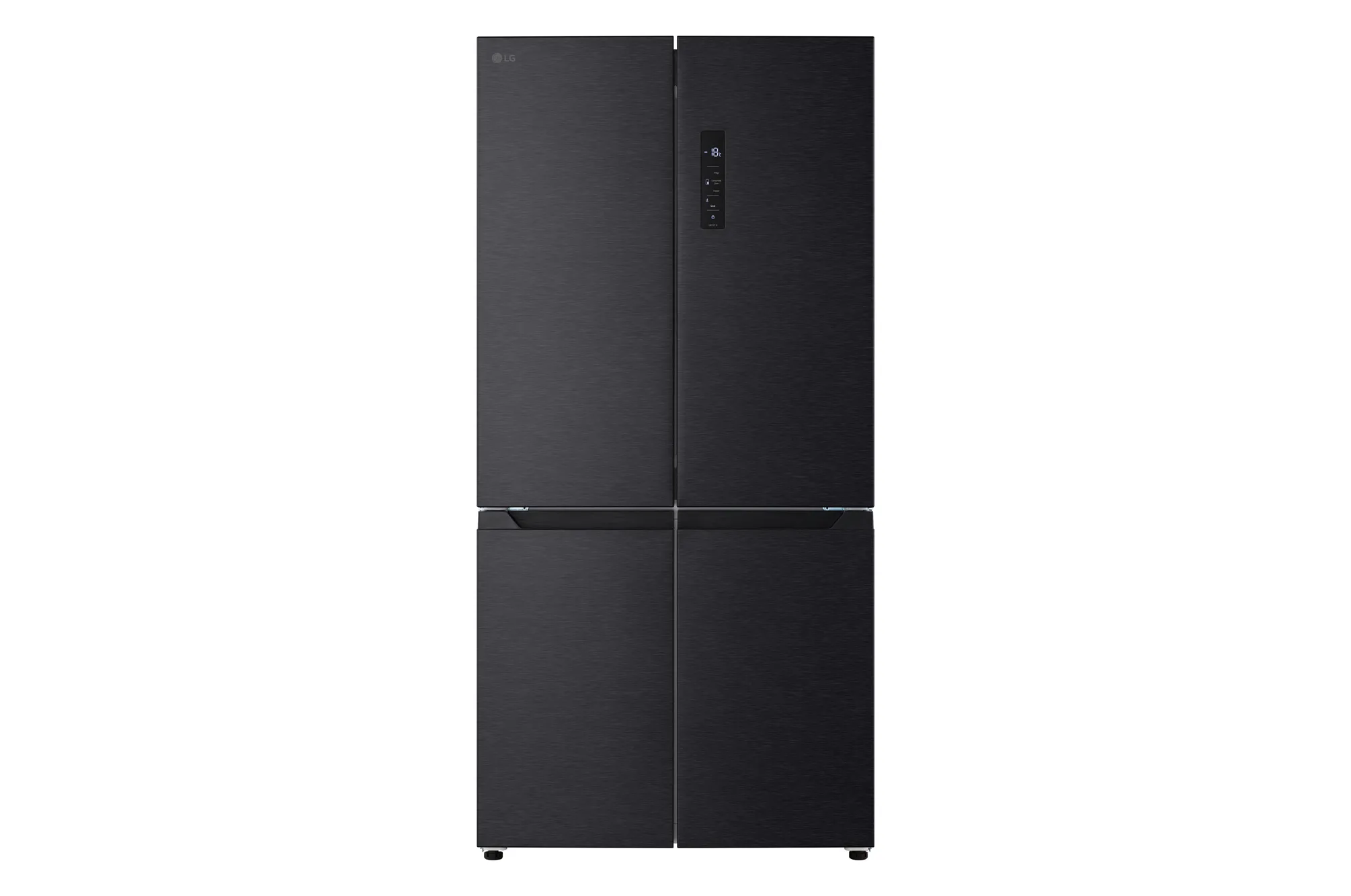 Lodówka moduł side by side LG GMM42ABBEH Pełny No Frost 190cm Czarny