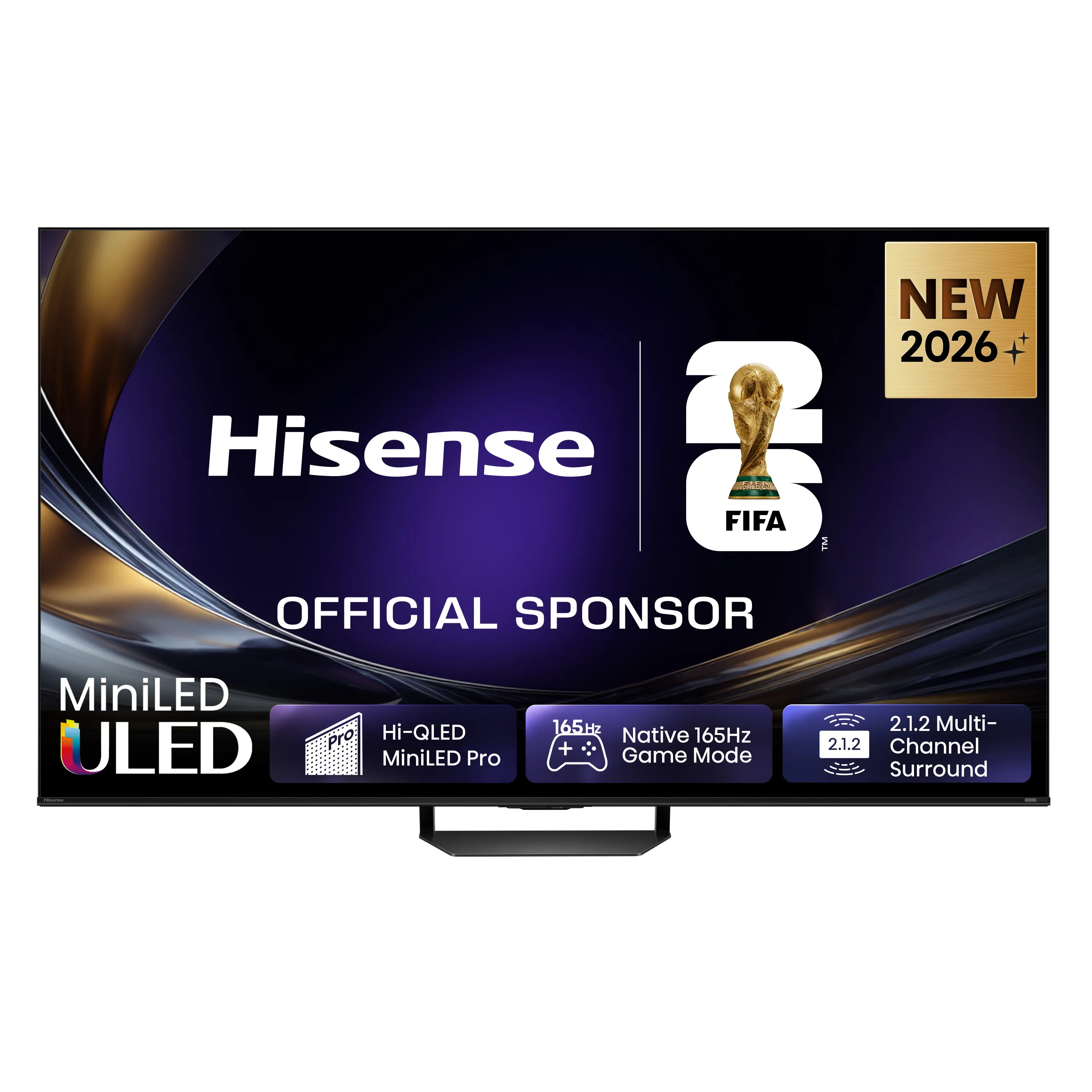 Telewizor Hisense 85U7S PRO 85" ULED MiniLED 4K 165Hz Smart TV Funkcje AI Dolby Vision Dolby Atmos HDMI 2.1 DVB-T2